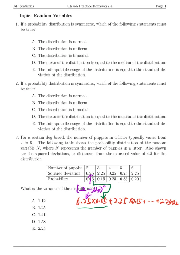 Featured image of post Note Update: Properties and Combinations of Random Variables